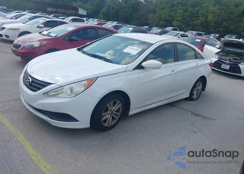 2014 Hyundai Sonata Gls из США, поврежденный, VIN 5NPEB4AC3EH871369